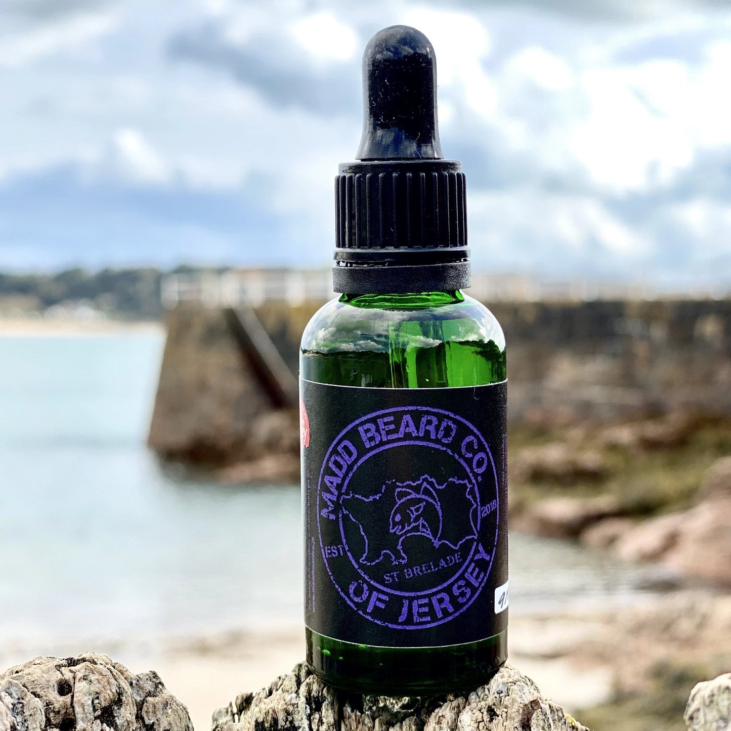St Brelade Beard Oil 30ml - Scent: Lavender & Eucalyptus